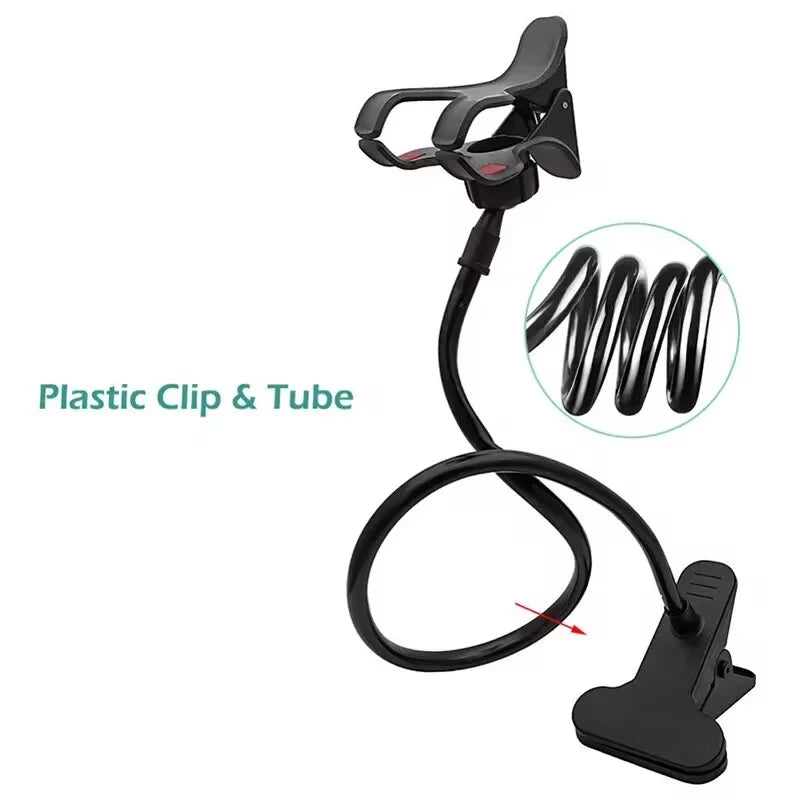 360° Clip Mobile Phone Holder Stand – Flexible & Portable