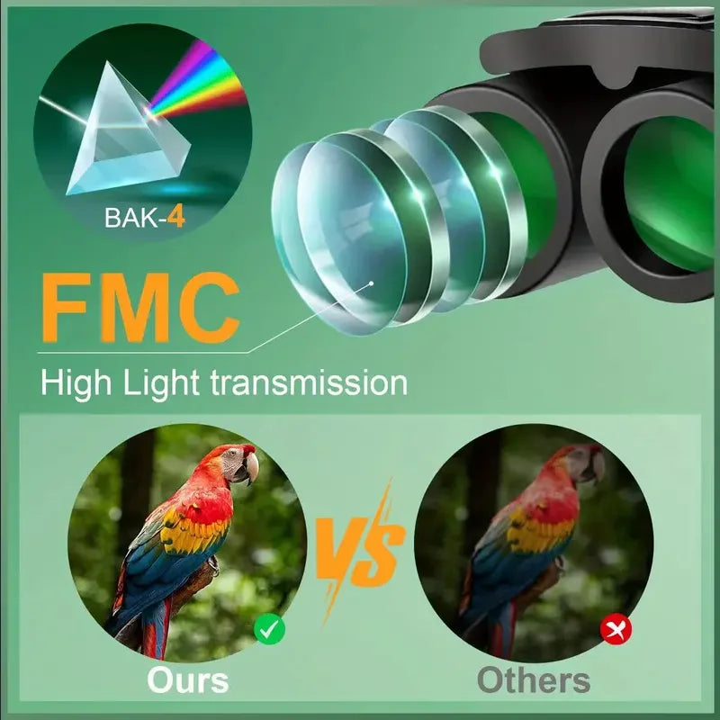 EagleView™ 50000m Zoom HD Monocular – BAK4 Long-Range Optics