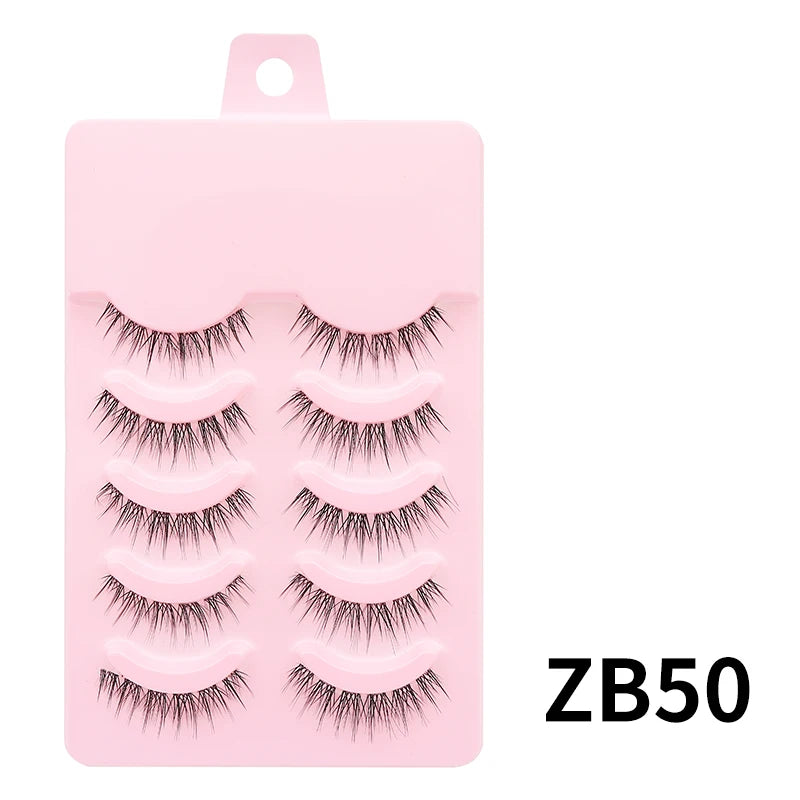 New Manga Lashes - Soft Natural Thick False Eyelashes