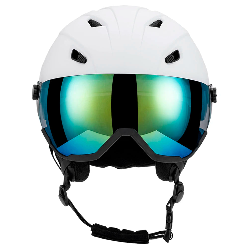 LIXADA Integrated Ski Helmet with Removable Visor Goggles – Men and Women’s Snowboard Helmet