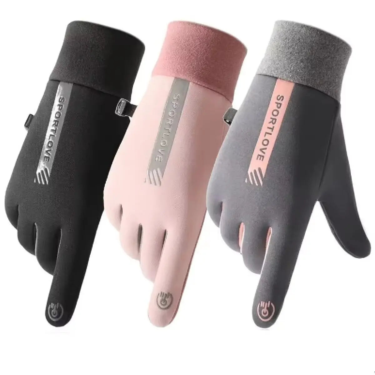 Women's Winter Cycling Gloves – Thermal, Windproof & Waterproof