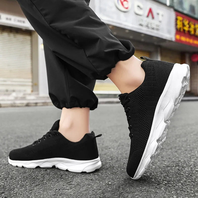 Men's Lightweight Breathable Casual Sneakers – Summer Running Shoes