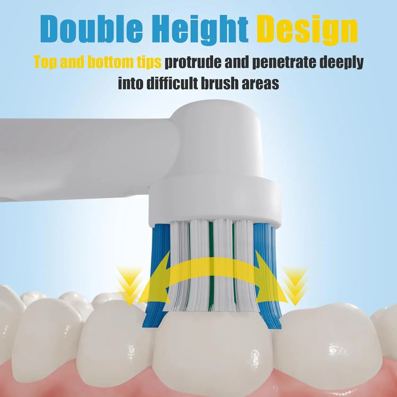 Upgrade Your Oral Care with 16/20PCS Brush Heads for Oral B Electric Toothbrush!