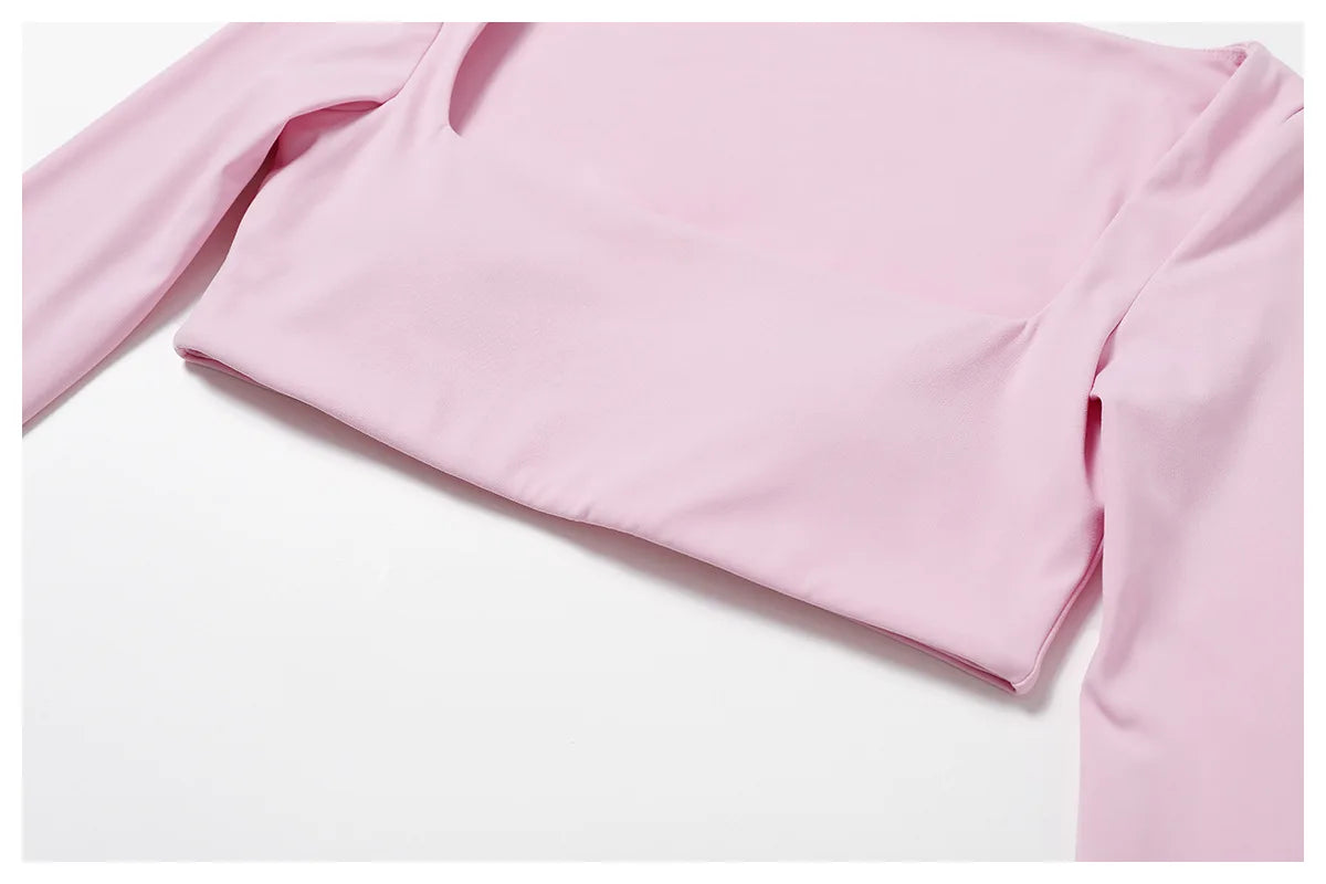 Women's 2PCS Quick-Dry Yoga Set – Long Sleeve Sports Shirt & Leggings