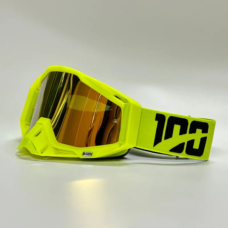 Men's Motorcycle Glasses – Anti-Fog HD Lens Motocross Enduro Goggles