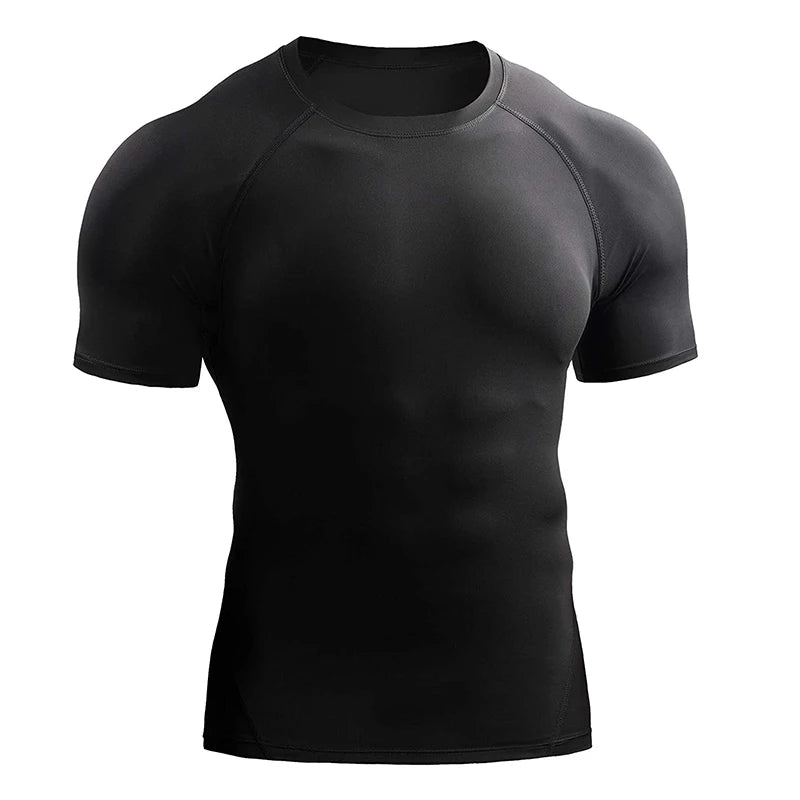 Men's 2024 Quick-Dry Compression Sports T-Shirt