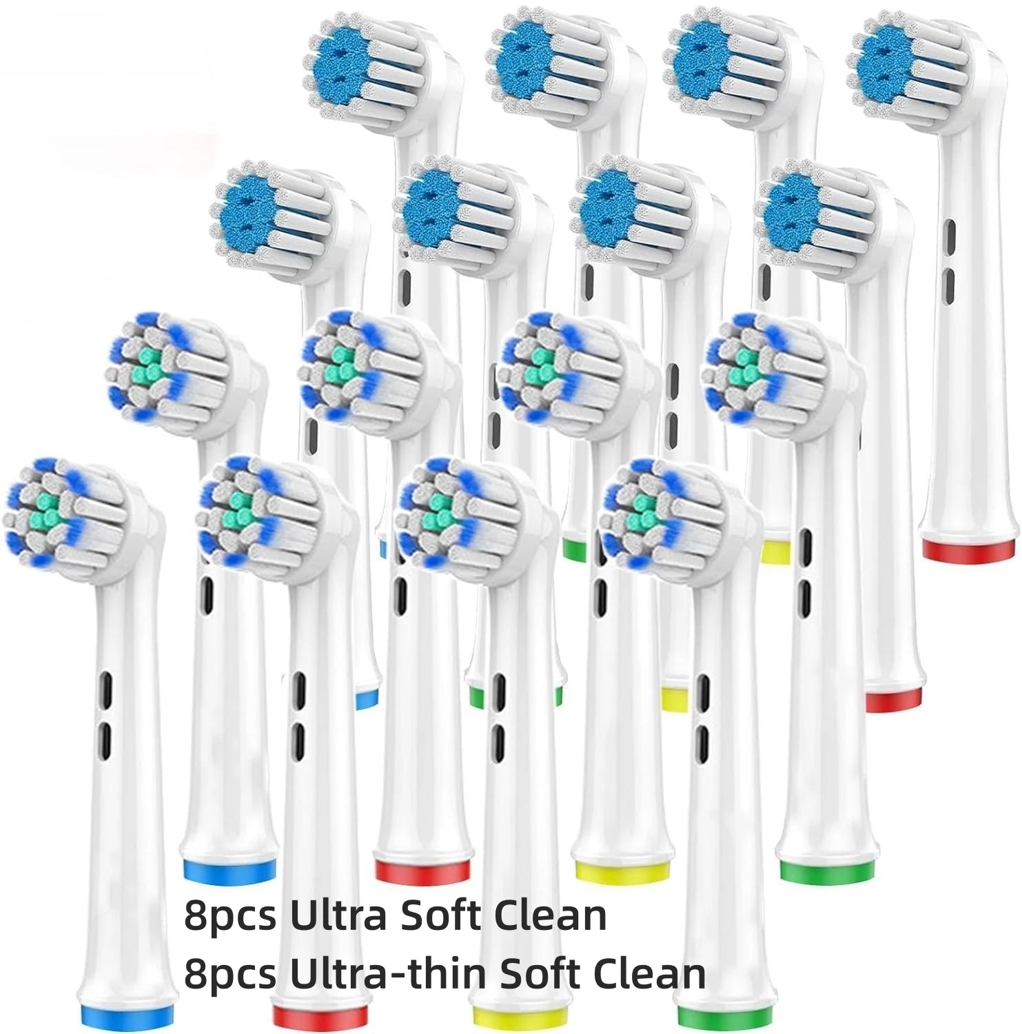 Upgrade Your Oral Care with 16/20PCS Brush Heads for Oral B Electric Toothbrush!