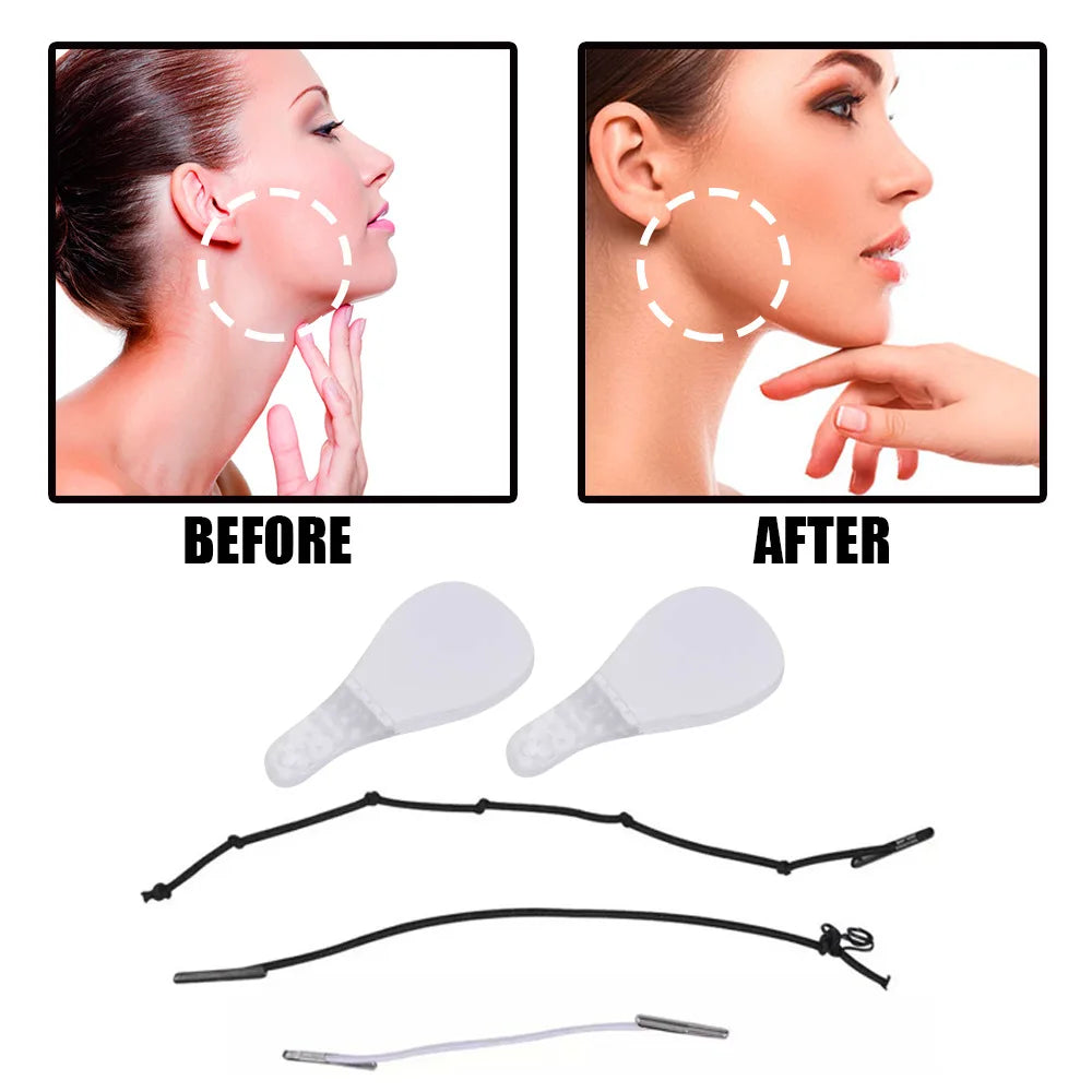 40Pcs/Set Invisible Facial Lifting Stickers