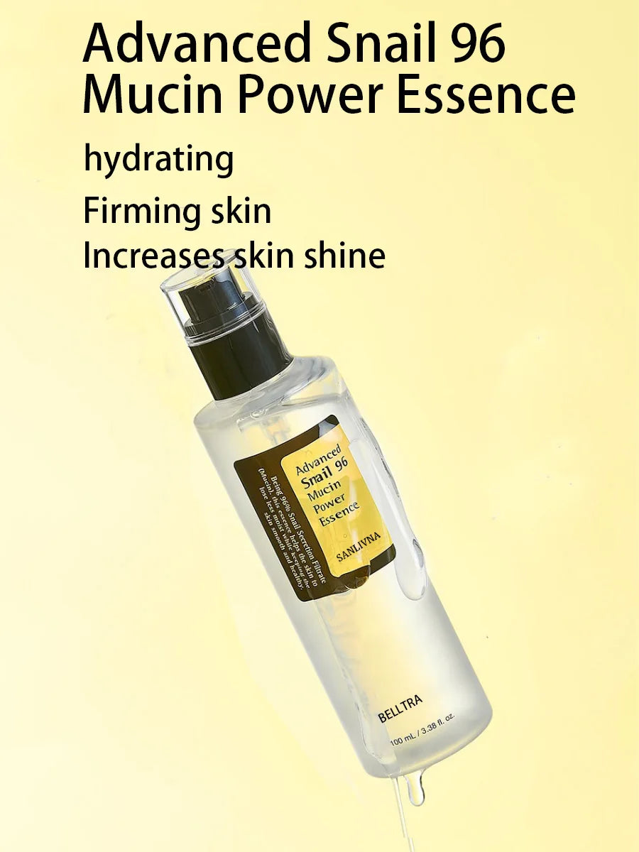 Snail Mucin 96% Korean Facial Essence – Hydrating & Anti-Aging Skin Repair