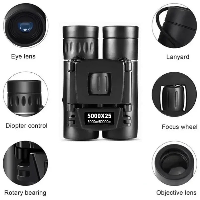 EagleView™ 50000m Zoom HD Monocular – BAK4 Long-Range Optics
