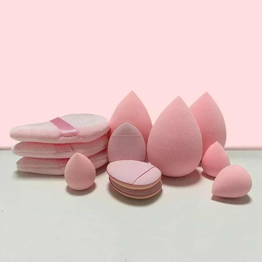 Flawless Makeup Made Easy with 12/14Pcs Makeup Sponge Set!