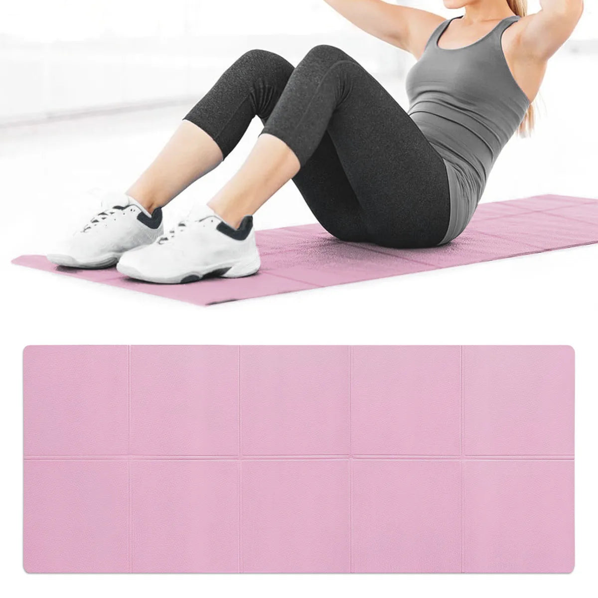 Sport Fitness Mat Blanket For Exercise Yoga And Pilates Gymnastics Mat Fitness Equipment Success