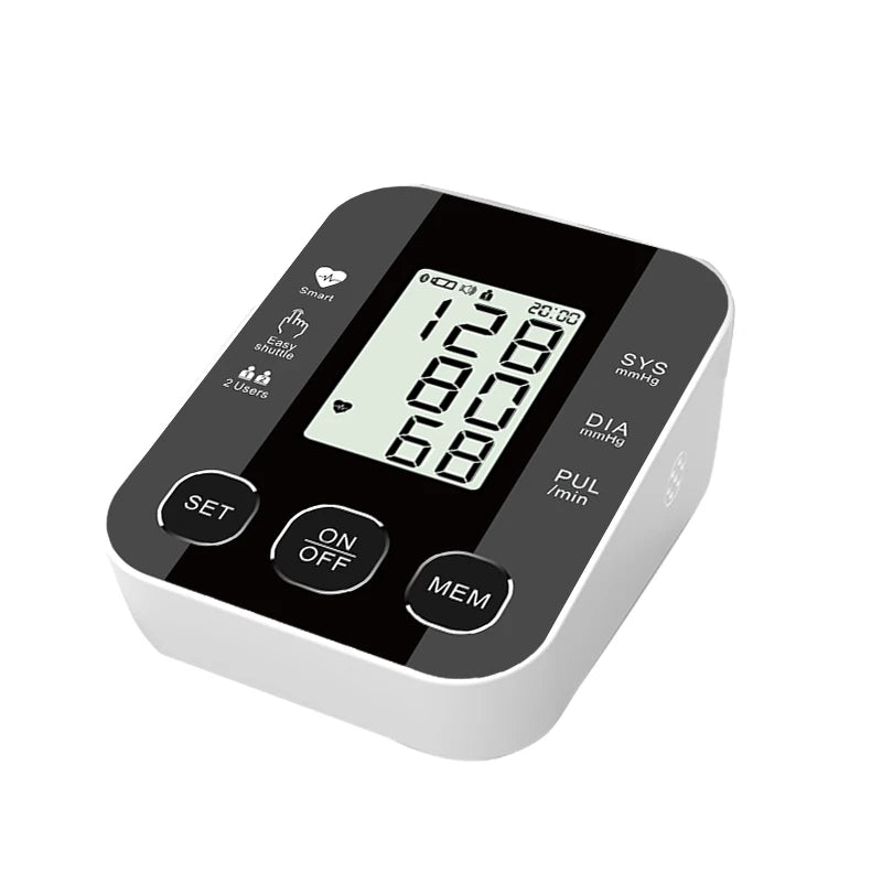 JUSTLANG Medical Arm Blood Pressure Monitor Digital Tensiometer Tonometer Baumanometer 22-32 CM Cuff Health Care for Adult