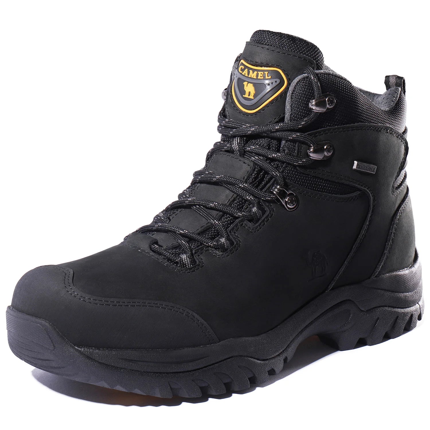 GOLDEN CAMEL Waterproof Tactical Hiking Boots – High-Top Outdoor Shoes