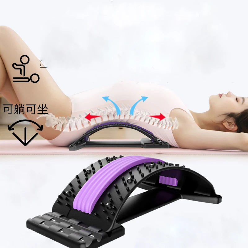 Adjustable Back Stretcher – Multi-Level Back Pain Relief Board