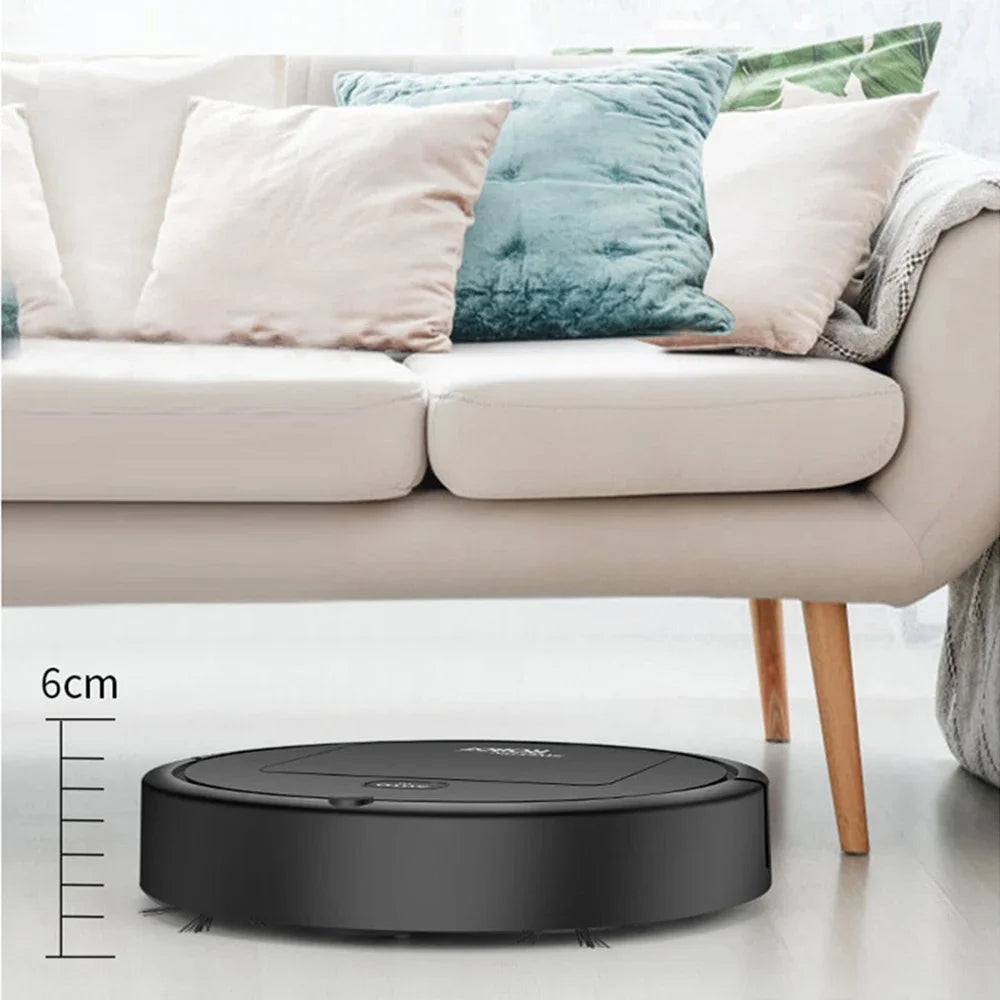 Xiaomi MIJIA Fully Automatic Smart Sweeper – 3-in-1 USB Vacuum Cleaner for Wet & Dry Cleaning