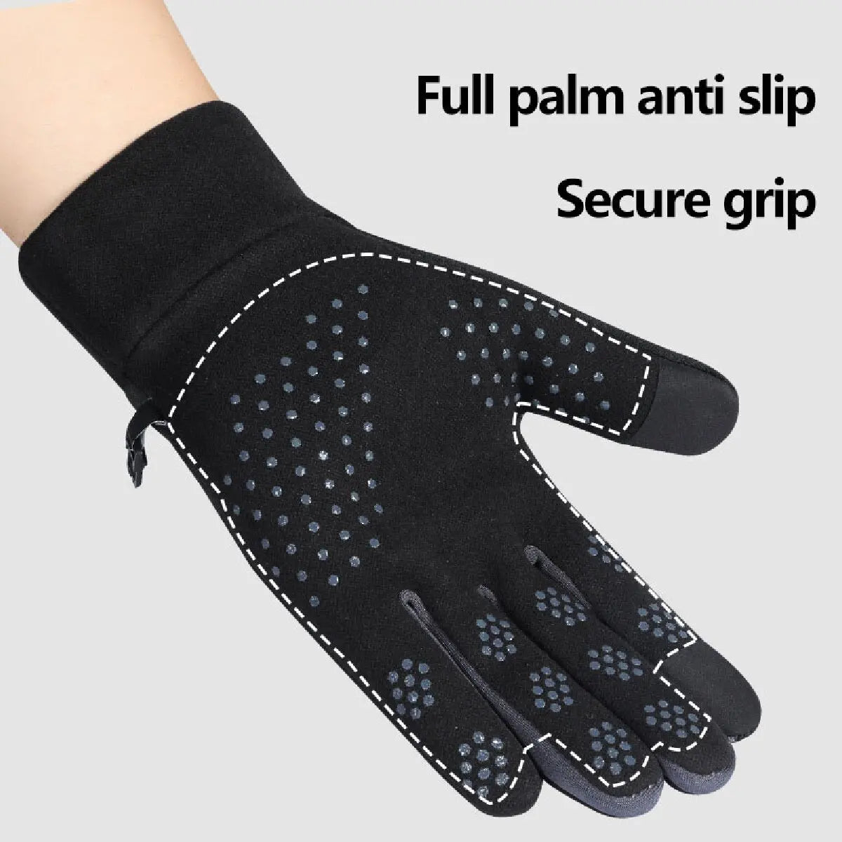 Women's Winter Cycling Gloves – Thermal, Windproof & Waterproof