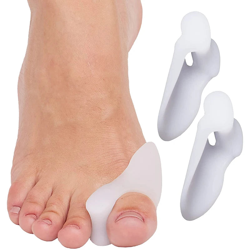 Say Goodbye to Bunion Discomfort with the 2pcs Soft Big Toe Corrector!