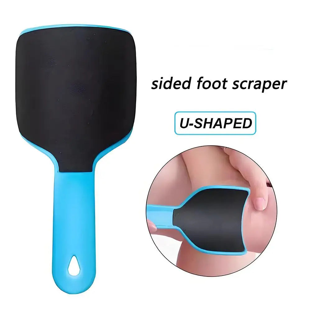 Professional Curved Foot File Dead Skin Calluses Remover Double-Sided Pedicure Foot File U Shaped Foot Sander Foot Care