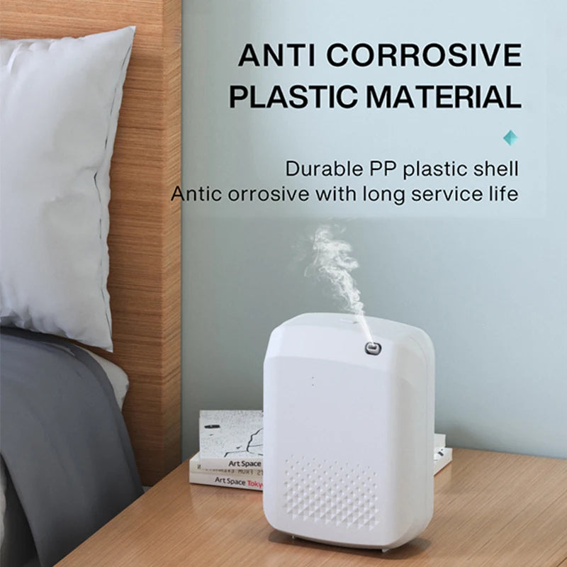 Smart Aroma Diffuser - Bluetooth Essential Oils Diffuser for Home & Hotels (500m³ Coverage)