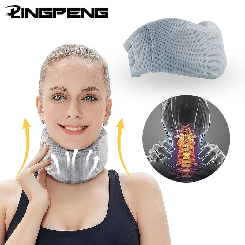 Adjustable Neck Brace for Support & Posture Correction