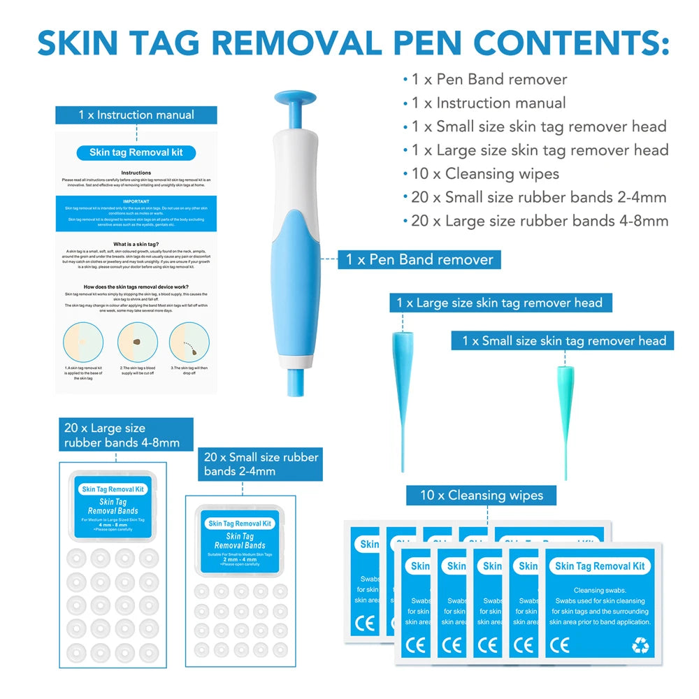 2-IN-1 Auto Micro Skin Tag Remover Kit