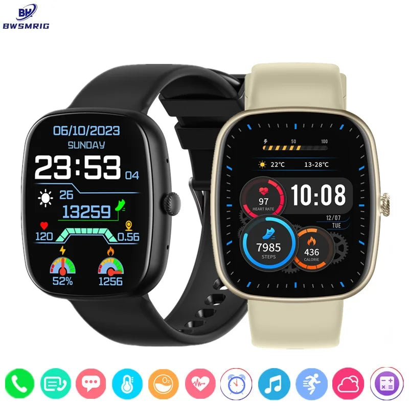 Blood Pressure Heart Rate Sleep Monitoring Smart Watch