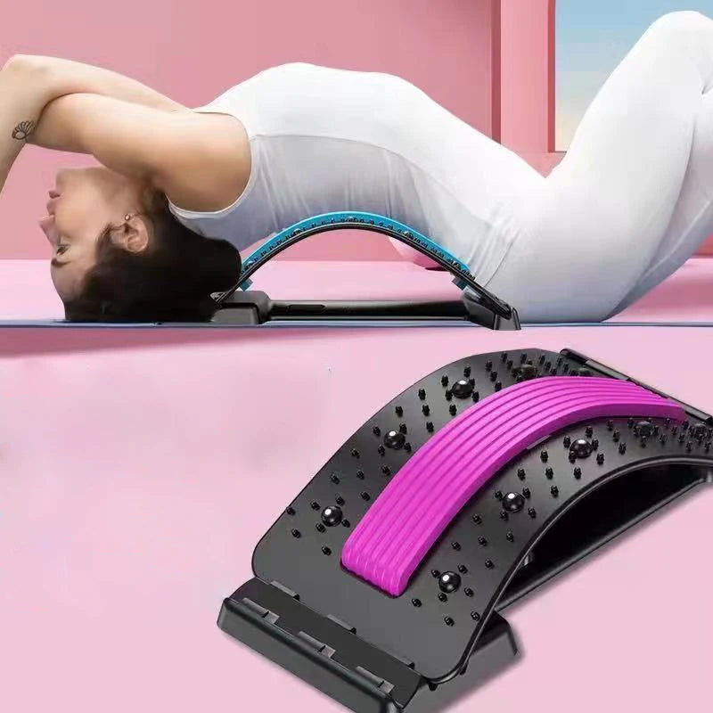 Adjustable Back Stretcher – Multi-Level Back Pain Relief Board