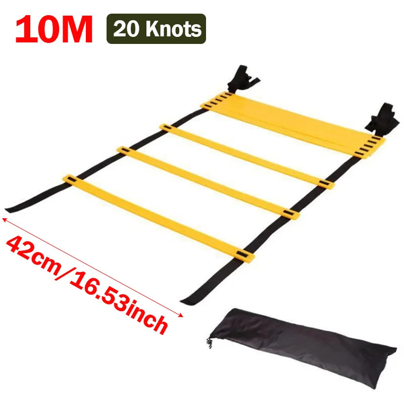 Agility Ladder with Nylon Straps – Speed & Coordination Training Tool