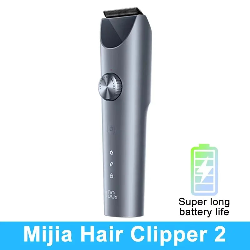 XIAOMI MIJIA Hair Trimmer Machine Hair Clipper1/2 IPX7 Waterproof Professional Cordless Men Electric Hair Cutting Barber Trimmer