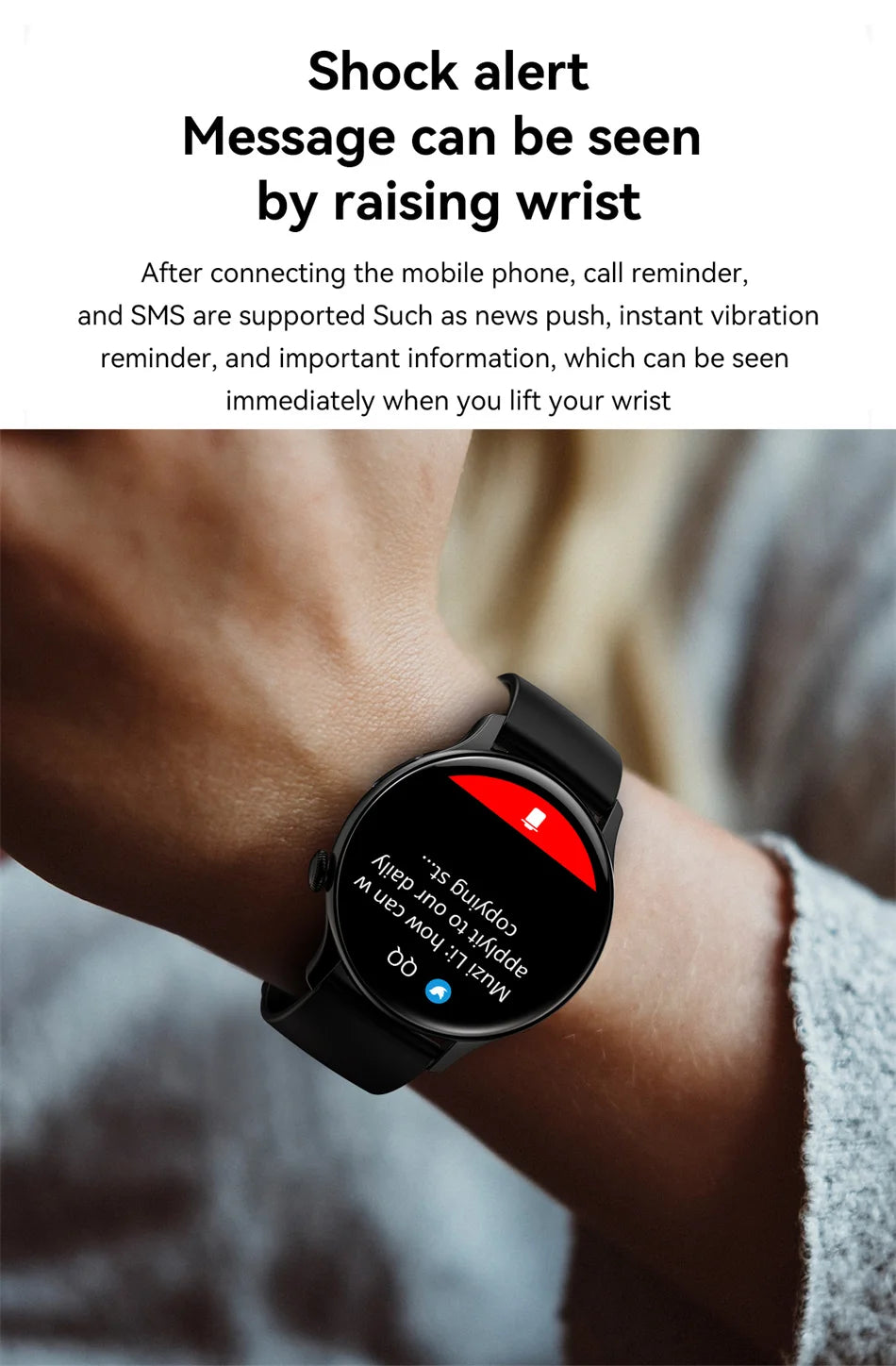 the 2024 NFC Smart Watch for Women: