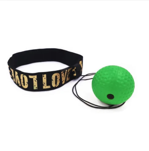 Head-Mounted Boxing Reflex Ball – Speed Punch Trainer