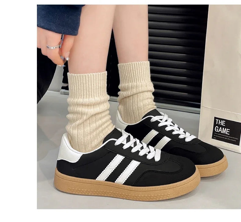 Women's Trendy Platform Sneakers – Casual Comfort