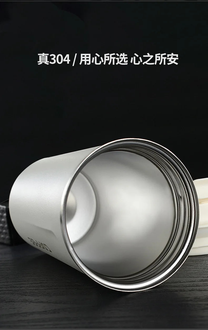 Stainless Steel Thermos Coffee Mug with Temperature Display – 380ml/510ml