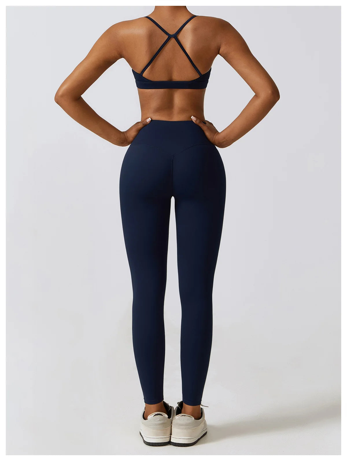 Women's Seamless Yoga Set – Leggings & Crop Top Workout Outfit