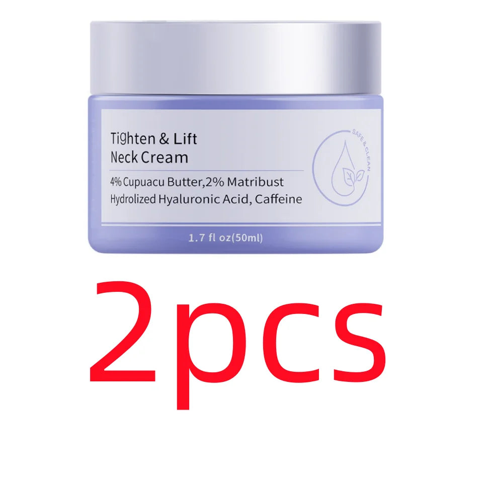 Neck Cream Face Lifting Firming Lightening Smoothing Care Lotion Moisturizer Neck Rejuvenation Cream