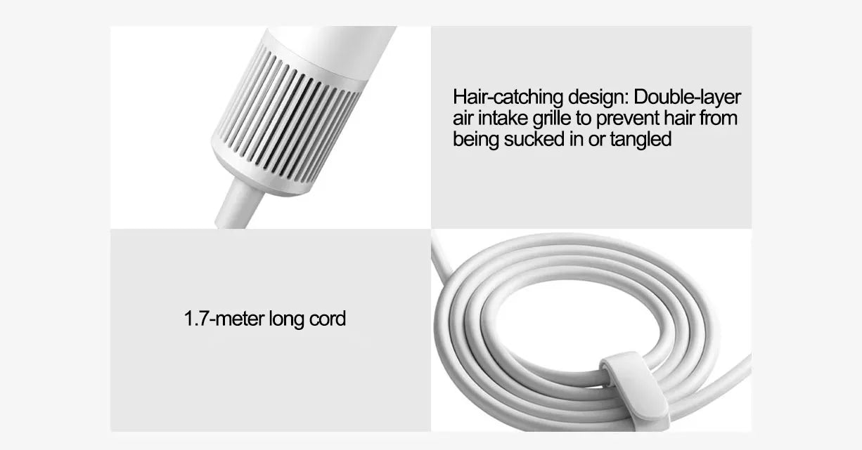 Xiaomi MIJIA High-Speed Hair Dryer H501 SE – Negative Ion Professional Dryer