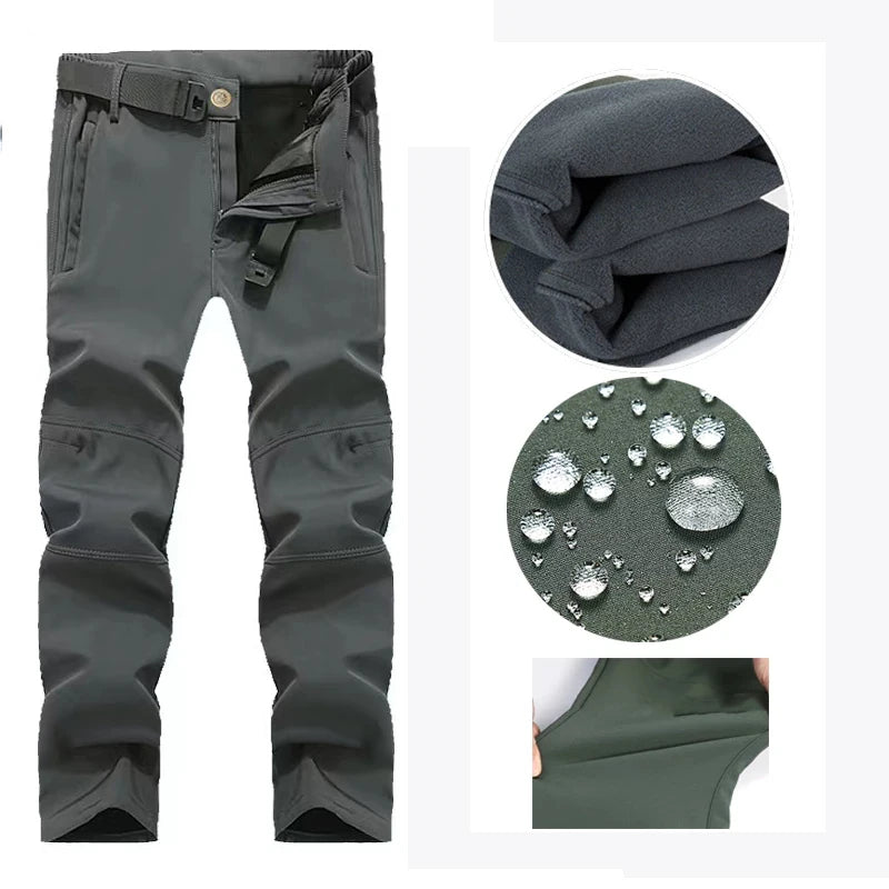 Men's Softshell Tactical Waterproof Jacket & Pants Set