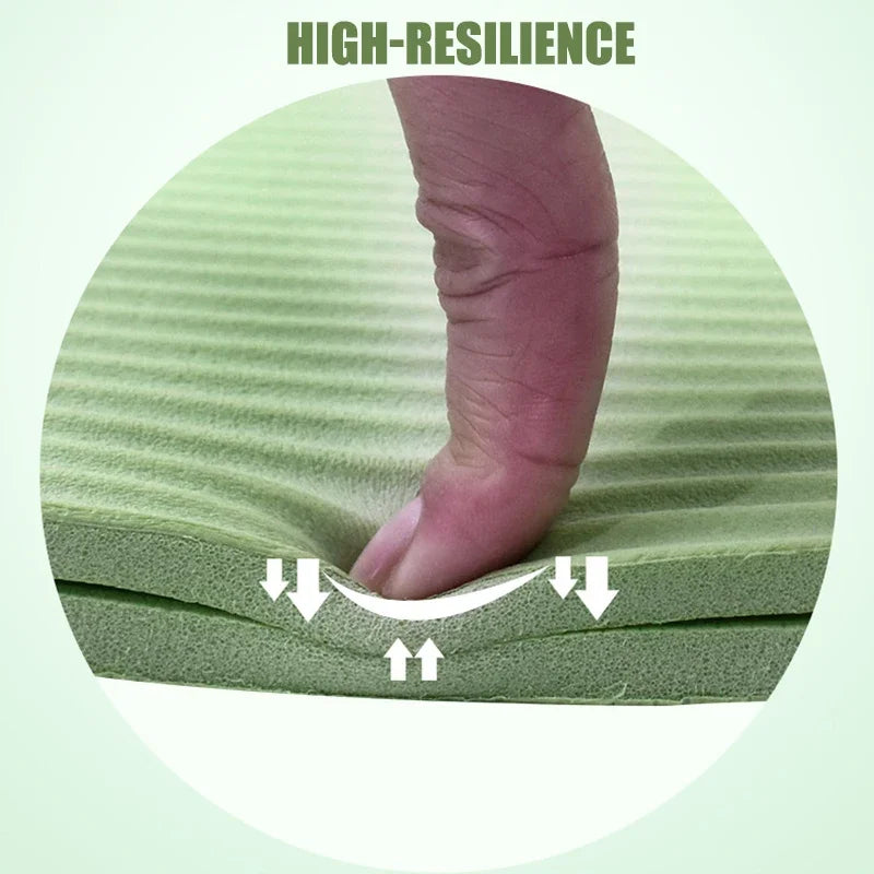 15MM Thick Non-Slip Yoga Mat – High-Density Fitness Support