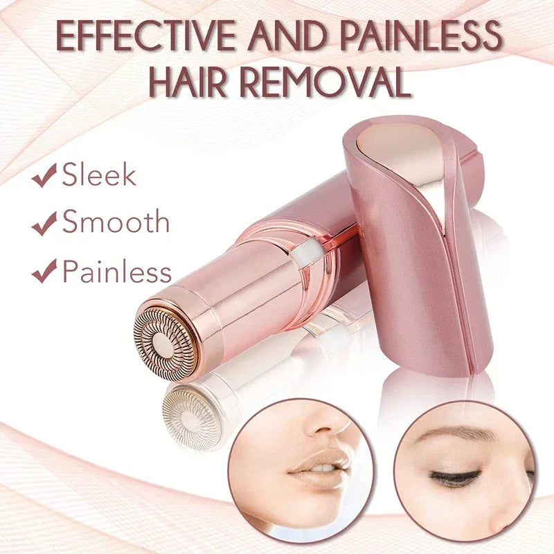 Portable Electric Eyebrow Trimmer for Women Painless Eyebrow Automatic Hair Removal Machine for Shaving and Nose Hair Beauty