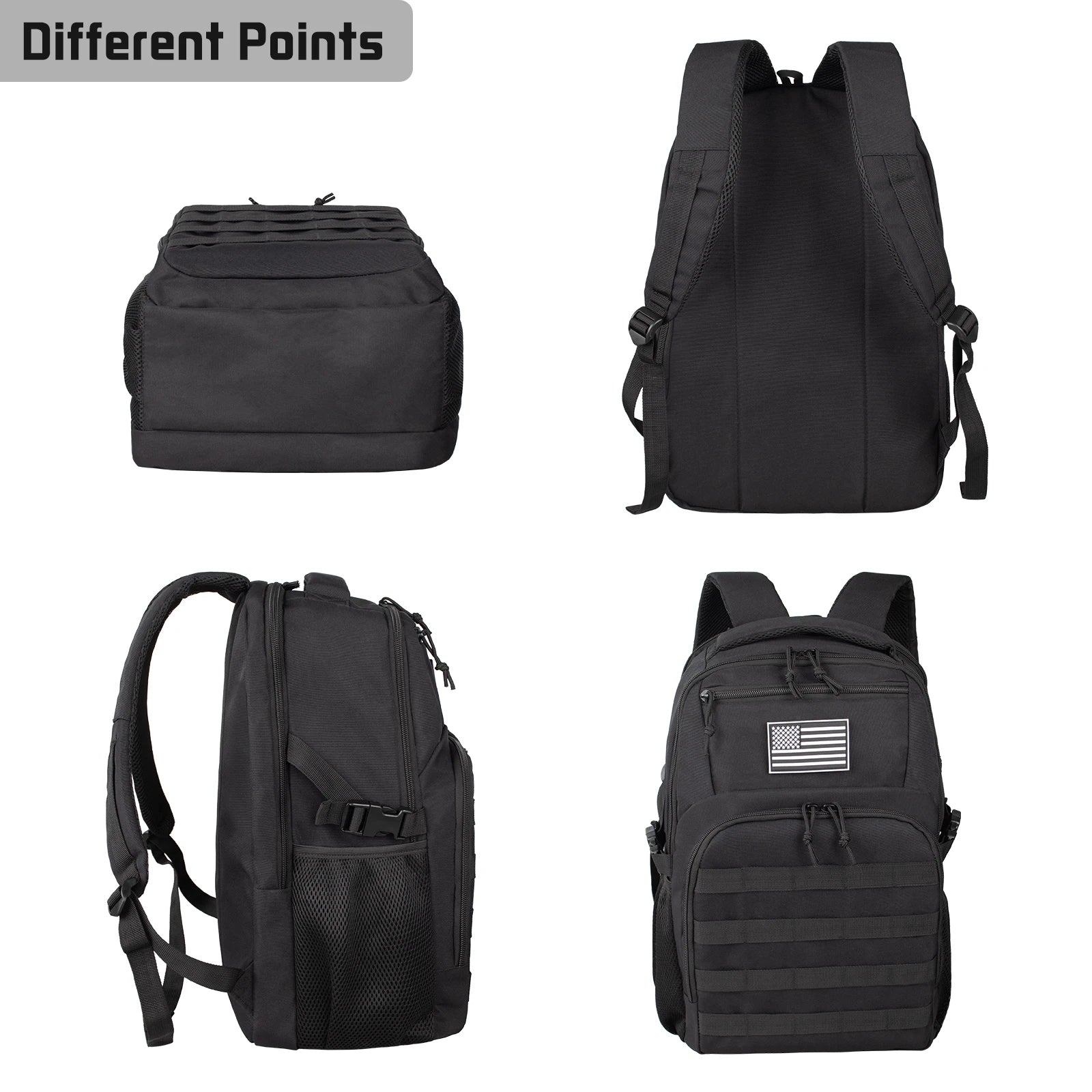 25L/35L/50L Tactical Backpack – Waterproof Outdoor Rucksack for Men