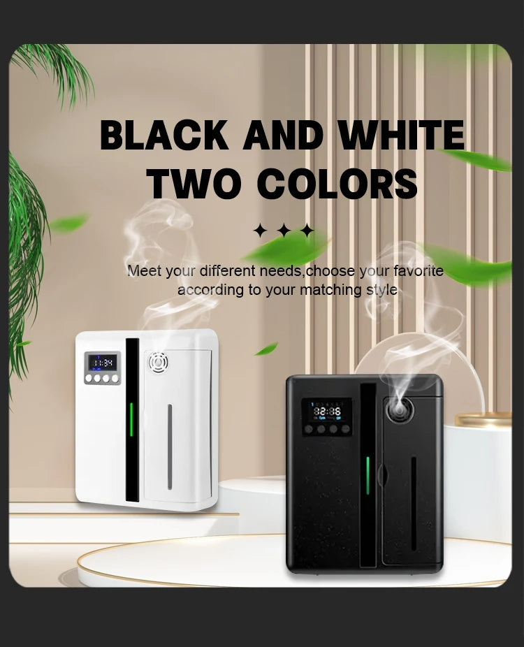 Essential Oil Aroma Diffuser - Bluetooth Control Air Freshener for Home, Hotel, and Office