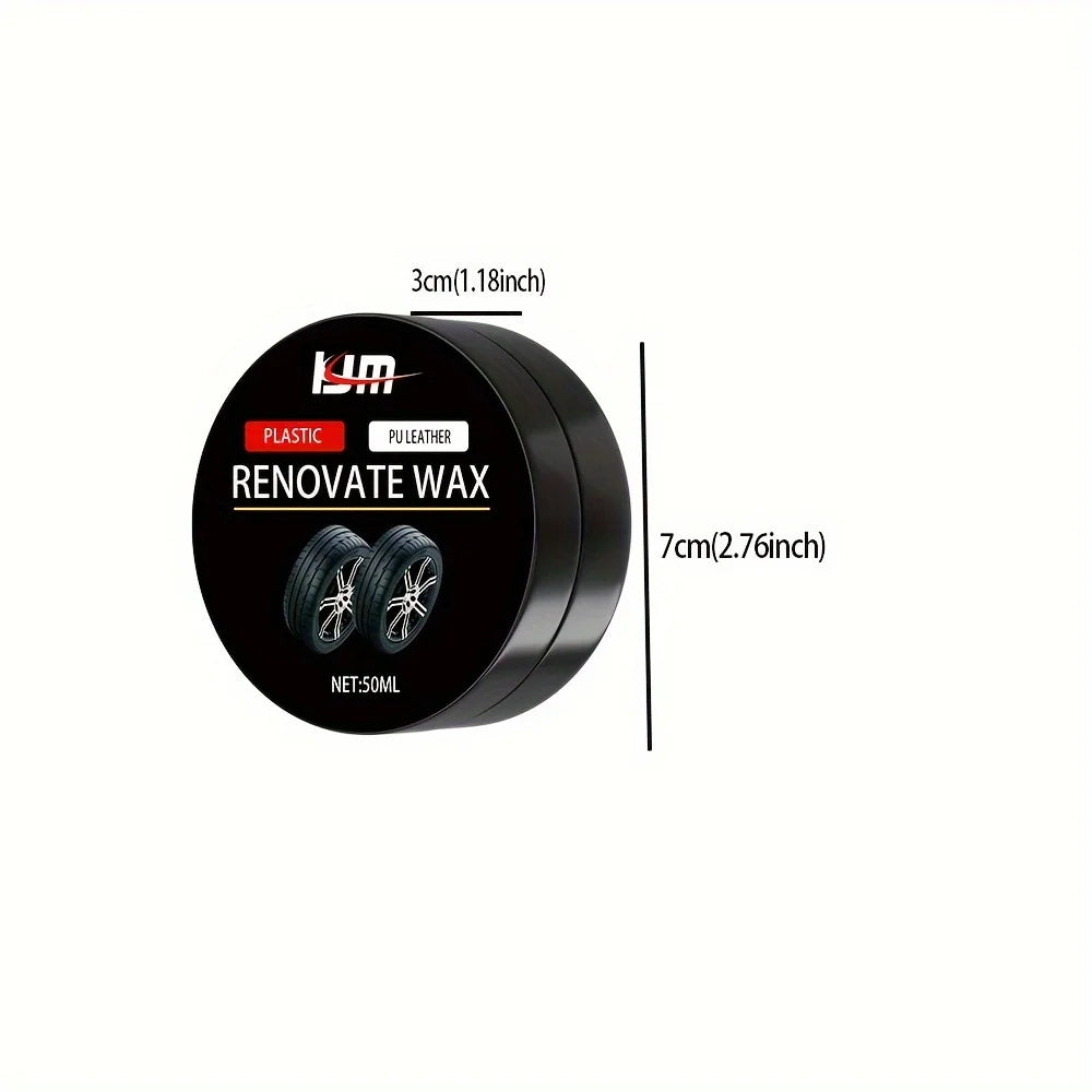 Universal Rubber & Leather Refresh Wax