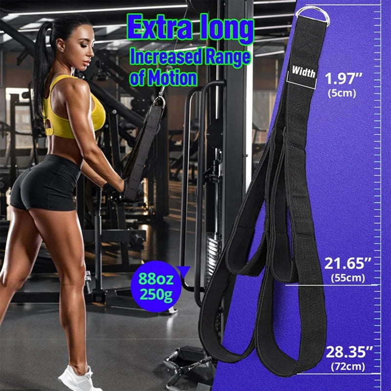 Fitness Tricep Rope Pull Down Attachment