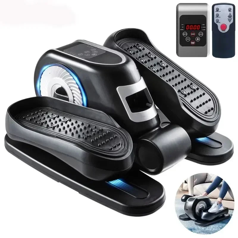 Under Desk Elliptical Machine with Remote & 12-Speed Adjustment