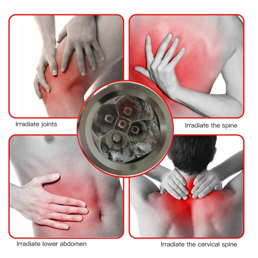 Handheld LED Therapy Device for Pain Relief & Healing