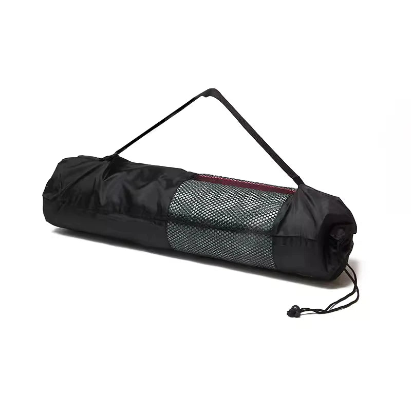 Portable Yoga Mat Bag – Breathable Mesh with Adjustable Straps