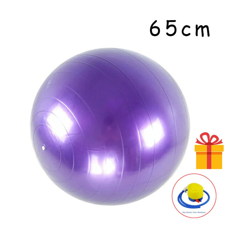 PVC Fitness Yoga Ball – Explosion-Proof & Thickened