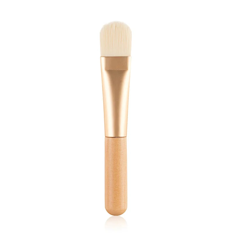 Face Mask Brush Flat Soft Hair Facial Cleansing Skin Care Blender Foundation Applicator Concealer Brush Beauty Makeup Tool