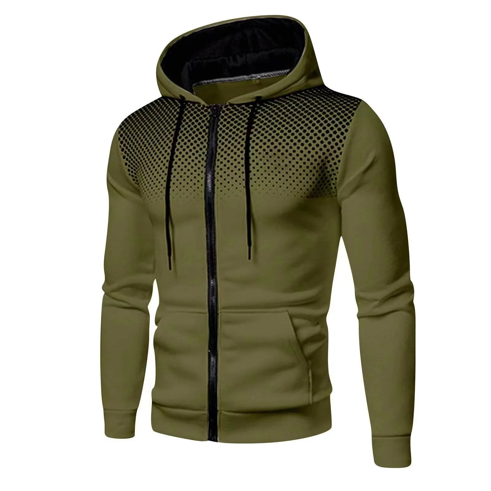 Men's Streetwear Hoodie Jacket – 2024 Zipper Sweatshirt